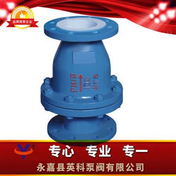 H44F襯氟旋啟式止回閥
